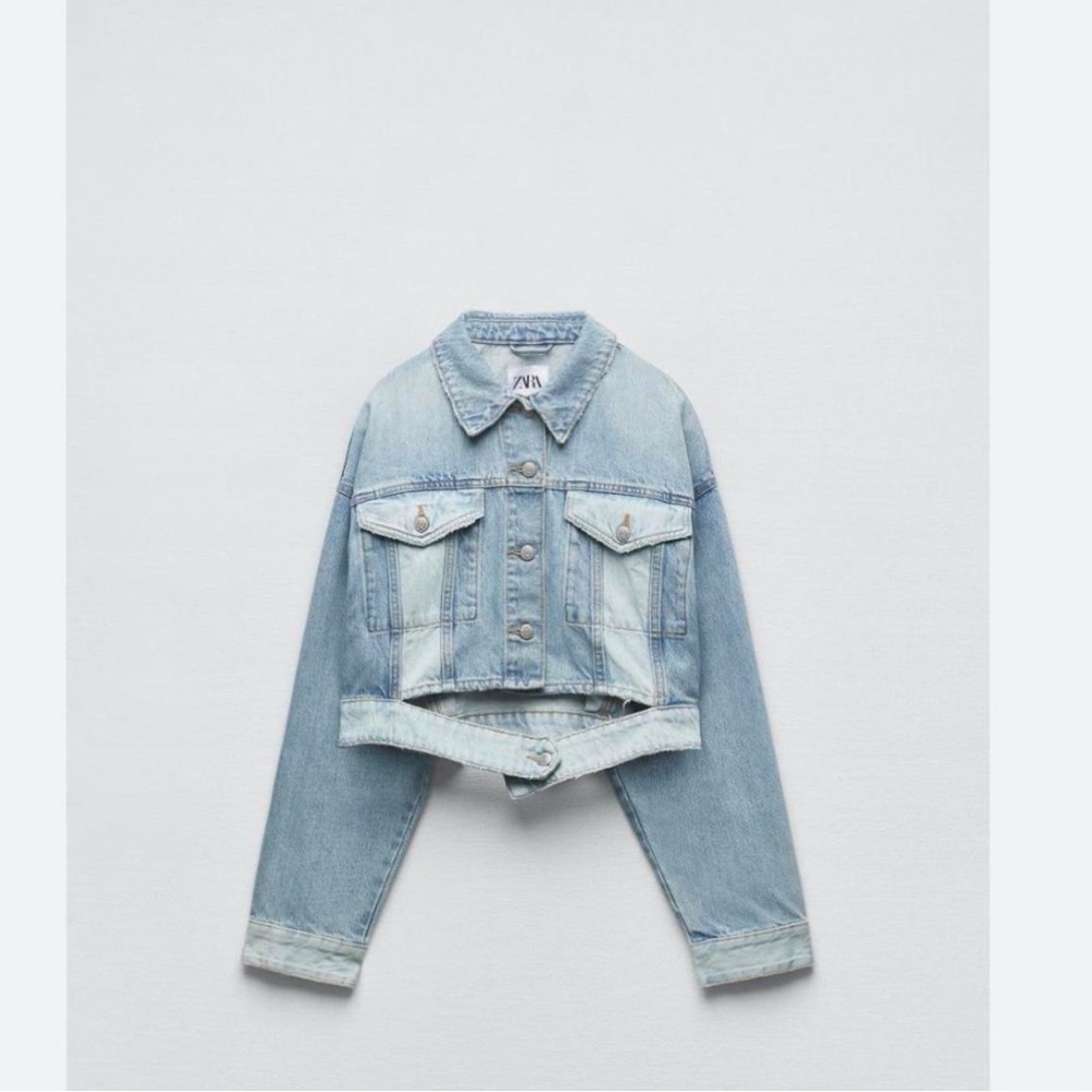 Zara Light Blue Denim Jacket